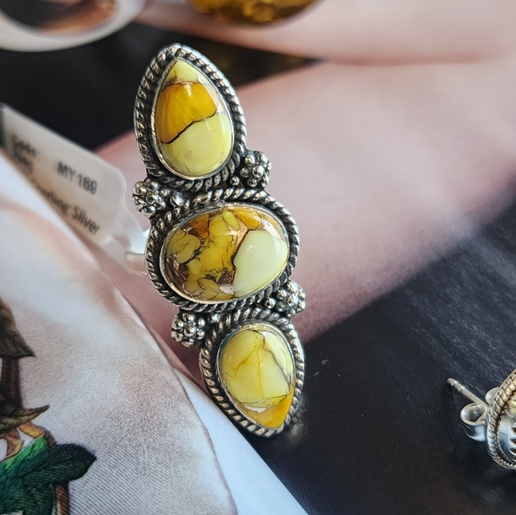 Honey DAHLIA Turquoise Size 8 - Picture 4 of 6